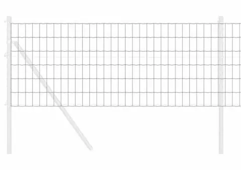 Gard Euro Gri 0.8x25 m Oțel - 3/5