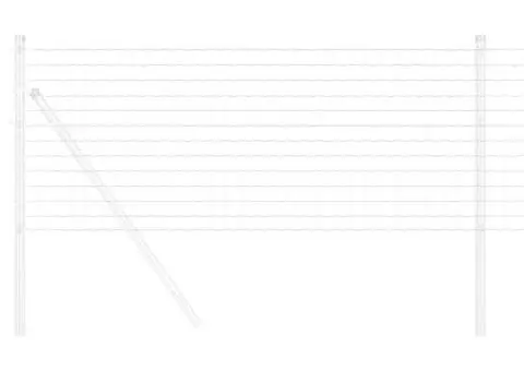 Gard Euro 0,4x10 m Oțel galvanizat - 3/5