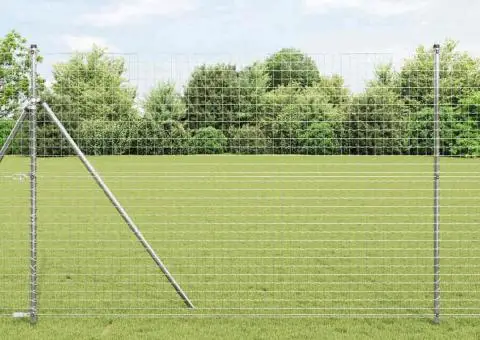 Gard Euro 1.5x10 m Oțel galvanizat - 1/5