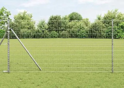 Gard Euro 1x10 m Oțel Galvanizat - 1/5