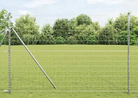 Euro Fence 1.5x10 m Oțel zincat - 1/5