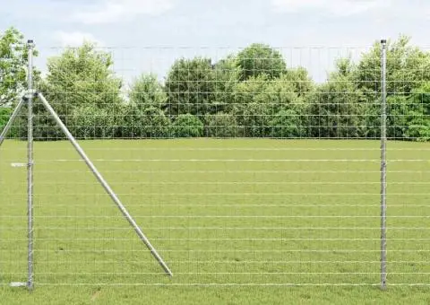 Gard Euro 1,5x10 m Oțel galvanizat - 1/5