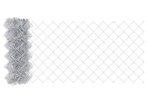 Gard Argintiu 10 x 0.4 m Oțel galvanizat - 2/5