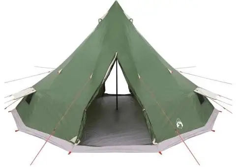 Cort familia tipic Verde 12 Persoane Impermeabil - 4/5