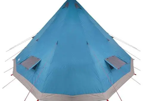 Cort de familie Tipi Albastru impermeabil pentru 12 persoane - 5/5