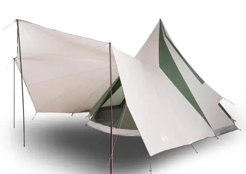 Cort familie Tipi Verde 12 persoane waterproof - 3/5