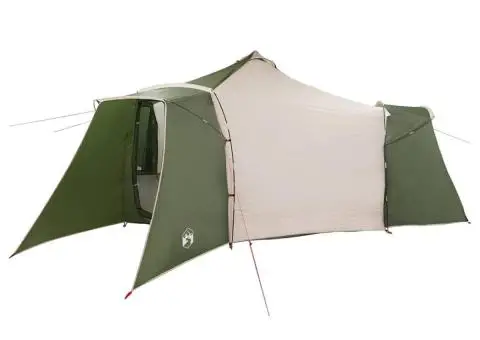 Cort Tipi pentru Familie, Verde, pentru 8 Persoane Impermeabil - 2/5
