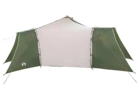 Cort Tipi pentru Familie, Verde, pentru 8 Persoane Impermeabil - 5/5