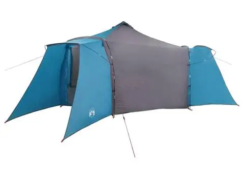 Cort Tipi în albastru, pentru 8 persoane, waterproof. - 2/5