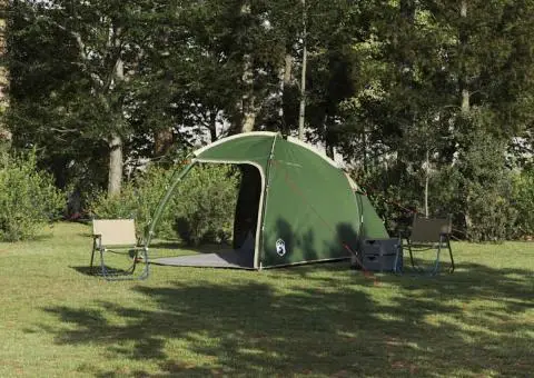 Cort Altele Manual cu aerisire de aer Verde mare Poliester și fibră de sticlă - 1/5