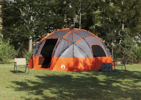 Cort Gri și portocaliu mare Poliester și fibră de sticlă - 1/5