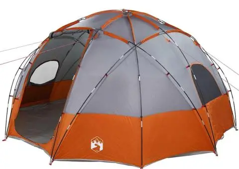 Cort Gri și portocaliu mare Poliester și fibră de sticlă - 2/5