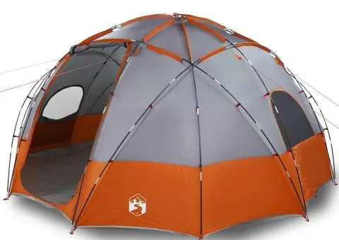 Cort Gri și portocaliu mare Poliester și fibră de sticlă - 3/5