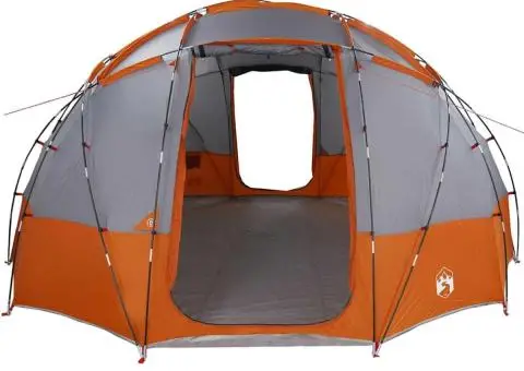 Cort Gri și portocaliu mare Poliester și fibră de sticlă - 4/5