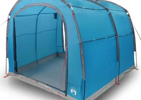 Cort cu acoperiș cu aerisire de aer albastru 268 x 240 x 191 cm - 3/5