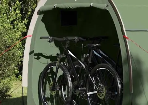 Cort pentru Depozitare pe Spate Verde 210 x 90 x 174 cm - 4/5