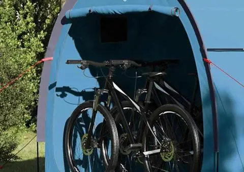 Cort pentru Depozitare pe Spate Albastru 210 x 90 x 174 cm - 4/5