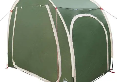 Cort pentru depozitare biciclete cu acoperiș cu depozitare cu aerisire de aer Verde - 2/5