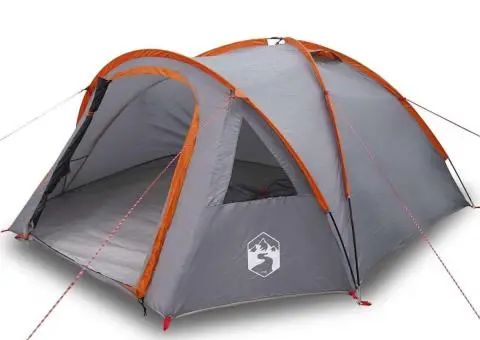 Cort Gri și portocaliu mare Poliester și fibră de sticlă - 3/5