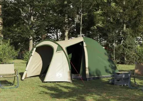 Cort cu dome cu acoperiș cu depozitare cu aerisire de aer Verde - 1/5