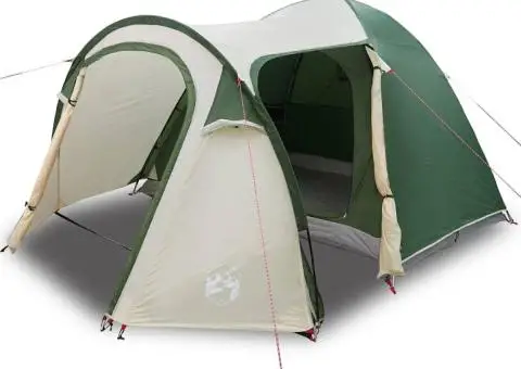 Cort cu dome cu acoperiș cu depozitare cu aerisire de aer Verde - 3/5