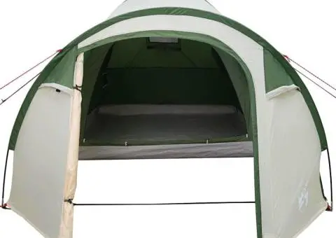 Cort cu dome cu acoperiș cu depozitare cu aerisire de aer Verde - 4/5