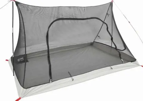 Cort interior Negru 220 x 128 x 110 cm Plasă - 2/5