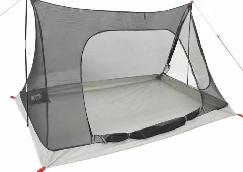 Cort interior Negru 220 x 128 x 110 cm Plasă - 3/5