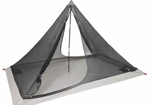 Cort interior Negru 240 x 160 x 133 cm Plasă - 4/5