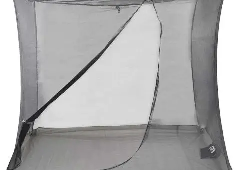 Cort interior Negru 208 x 140 x 175 cm Plasă - 5/5