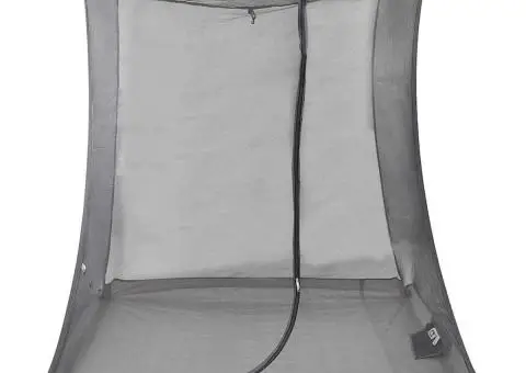 Cort interior Negru 206 x 188 x 175 cm Plasă - 4/5