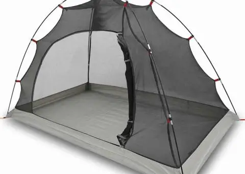 Cort cu acoperiș Altele Manual cu aerisire de aer Gri și negru 236 x 150 x 136 cm - 3/5