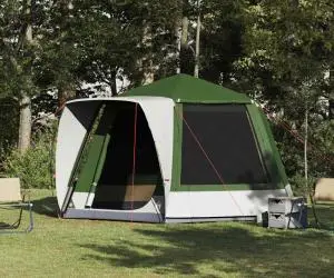 vidaXL Cort Verde mare Țesătură din poliamidă