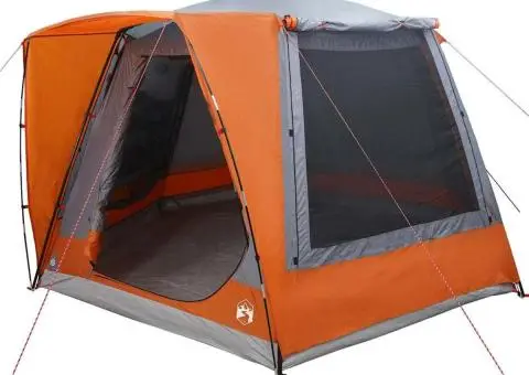 Cort Gri și portocaliu mare Poliester - 2/5