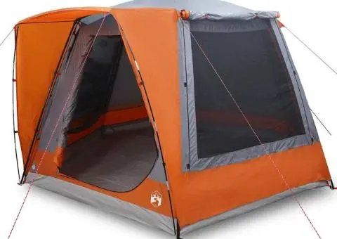 Cort Gri și portocaliu mare Poliester - 3/5