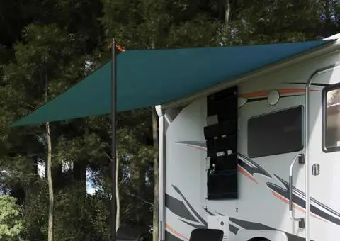 Tarp rezistent la apă albastru 300 x 240 cm - 4/5