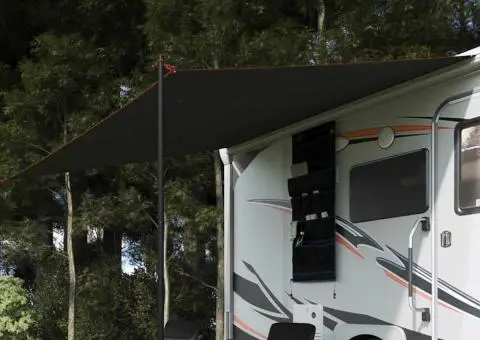 Tarp rezistent la apă Gri și Portocalie 300 x 240 cm - 4/5