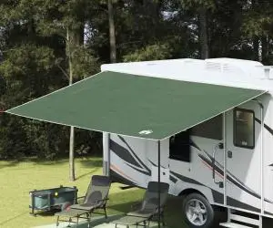 vidaXL Tarp rezistent la apă Verde 460 x 240 cm