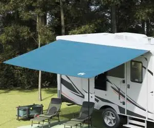 vidaXL Tarp rezistent la apă albastru 460 x 240 cm