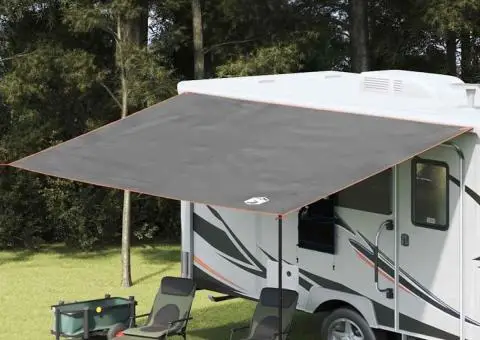 Tarp rezistent la apă Gri și Portocalie 460 x 240 cm - 1/5