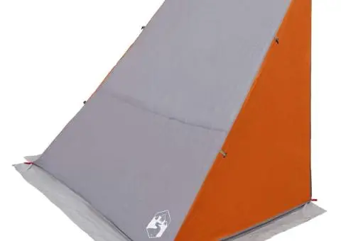 Cort cu acoperiș Altele Gri și Portocaliu și Negru 190 x 150 x 185 cm - 2/5