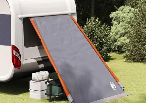 Cort cu acoperiș Altele Gri și Portocaliu și Negru 190 x 150 x 185 cm - 3/5