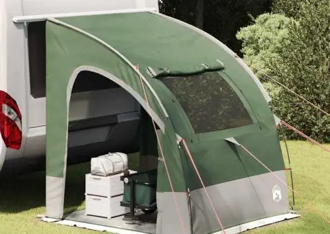 Cort cu acoperiș Altele cu aerisire de aer Verde și Negru 194 x 180 x 210 cm - 1/5