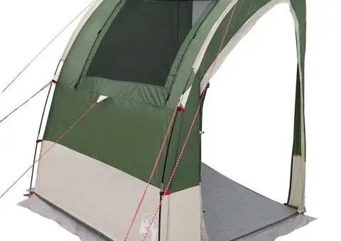 Cort cu acoperiș Altele cu aerisire de aer Verde și Negru 194 x 180 x 210 cm - 3/5