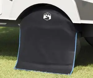 vidaXL Capac roată 76 x 74 cm oxford