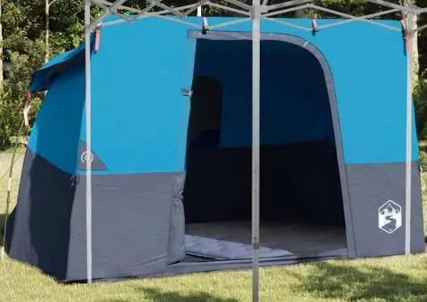 Cort cu acoperiș Altele Albastru și Negru 280 x 220 x 176 cm - 1/5