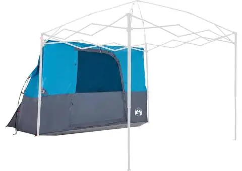 Cort cu acoperiș Altele Albastru și Negru 280 x 220 x 176 cm - 2/5