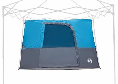 Cort cu acoperiș Altele Albastru și Negru 280 x 220 x 176 cm - 3/5