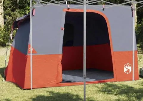 Cort cu acoperiș Altele Gri și Portocaliu și Negru 280 x 220 x 176 cm - 1/5