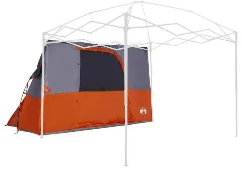 Cort cu acoperiș Altele Gri și Portocaliu și Negru 280 x 220 x 176 cm - 2/5